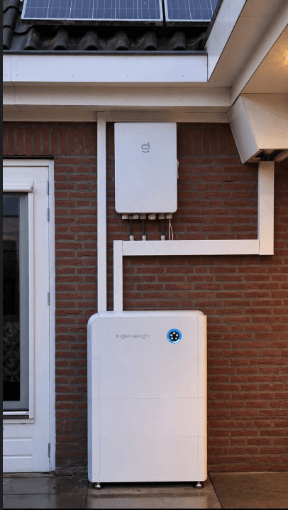 Thuisbatterij transparant