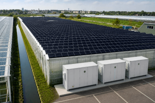 Zonnepanelen op de grond - project